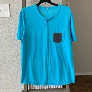 Men’s lululemon 🍋 reflective pocket shirt SZ L